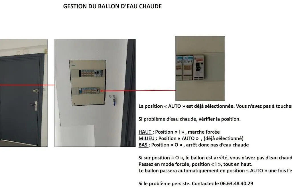 T2 Centre-Ville, Appart Avec Balcon Plein Sud, 1 Chambre, 2 Pers, Climatisation, Wifi, Parking Libre Et Gratuit Fransa