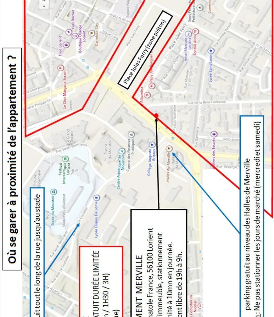 T2 Centre-Ville, Appart Avec Balcon Plein Sud, 1 Chambre, 2 Pers, Climatisation, Wifi, Parking Libre Et Gratuit Daire